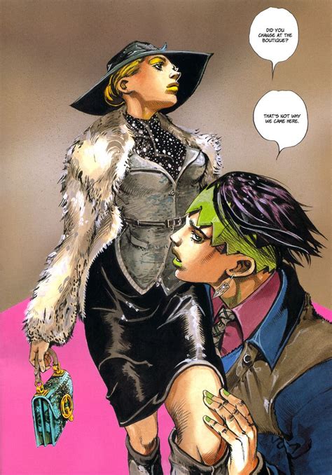 rohan kishibe goes to gucci manga